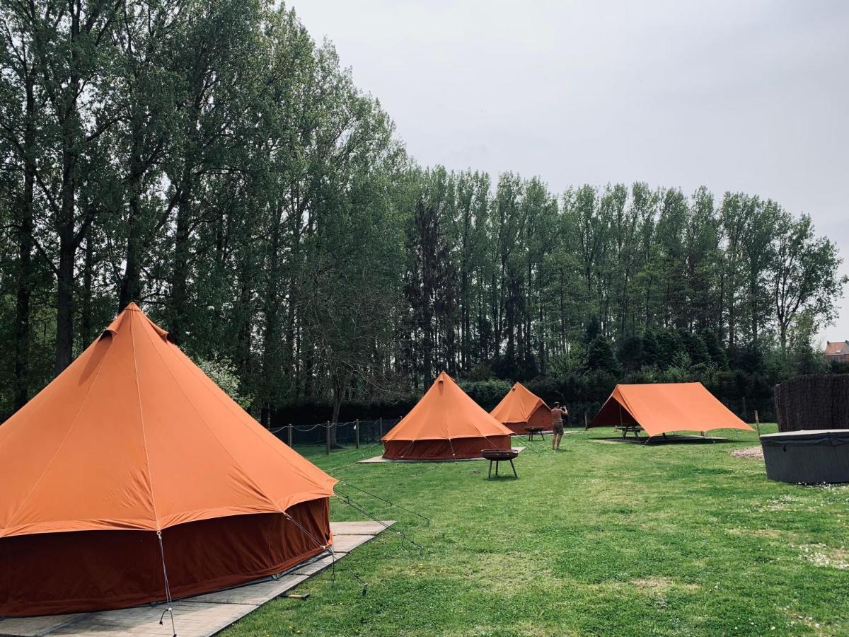 ホテル Fiertelmeers Boutique Glamping ロンセ エクステリア 写真